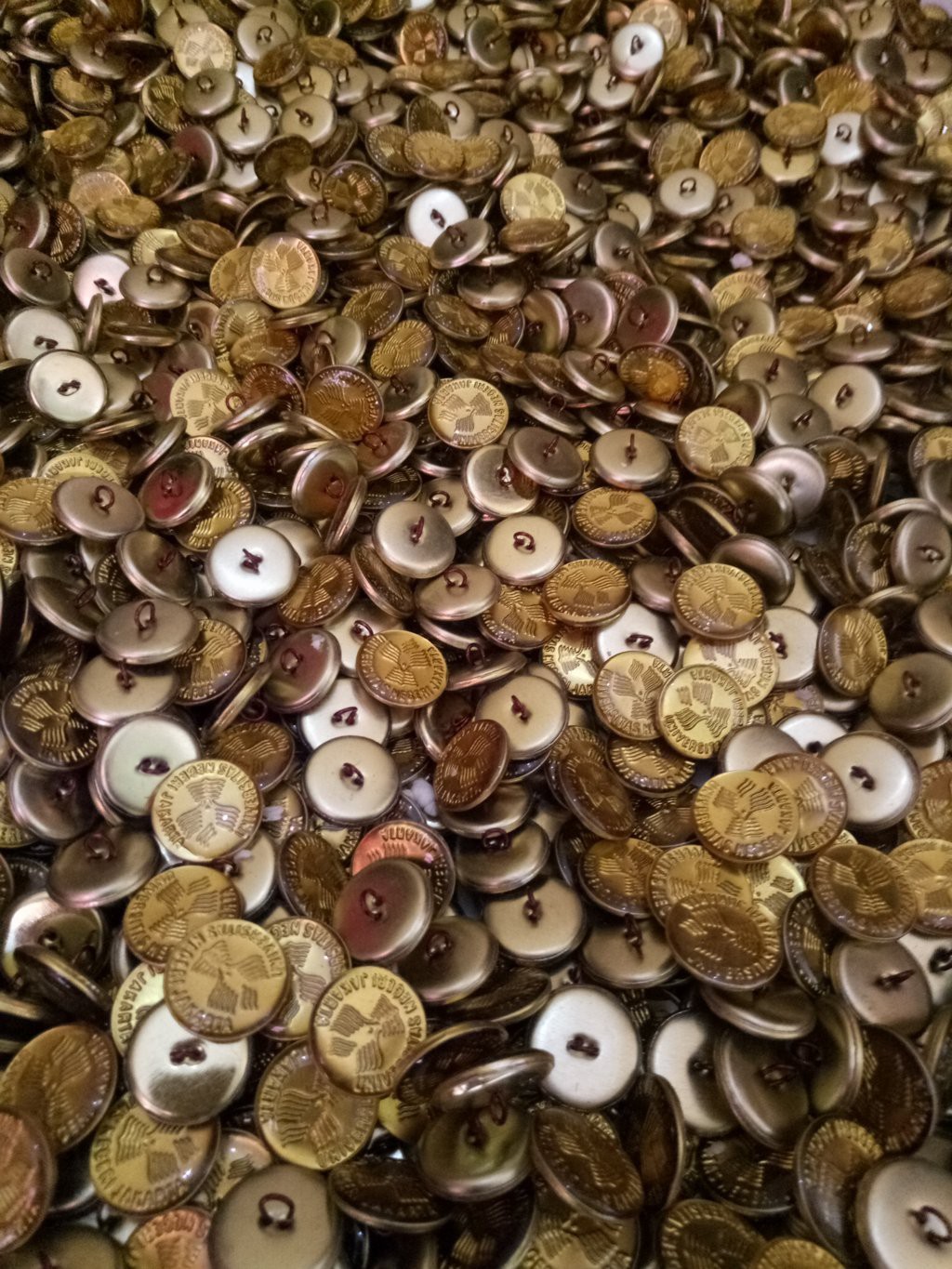 Kancing Jaket Almamater Universitas Negeri Jakarta Atau Yang Sering Disebut Juga UNJ