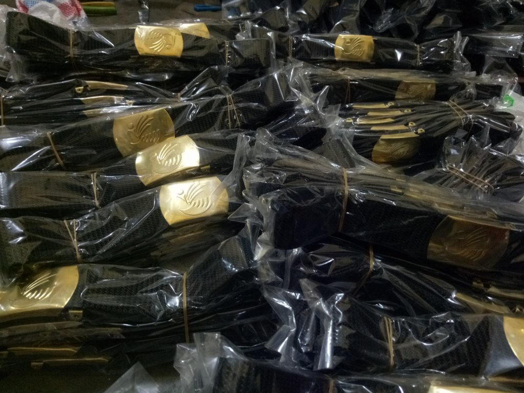 Ikat Pinggang Logo Kemensos Bahan Baku Plat Kuningan