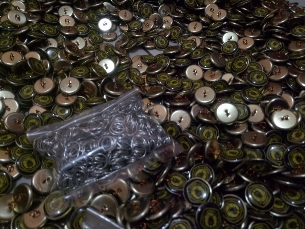 Kancing Jaket Almamater UPN Jakarta