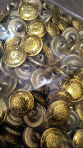 Kancing Jaket Almamater Universitas Negeri Makassar